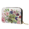 Summer Roses Leather Purse